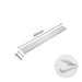 Wall-Mounted Stainless Steel Knife Holder, 30–60 cm