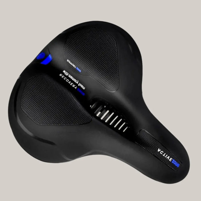 Wide Bicycle Saddle – 2 Suspension Styles