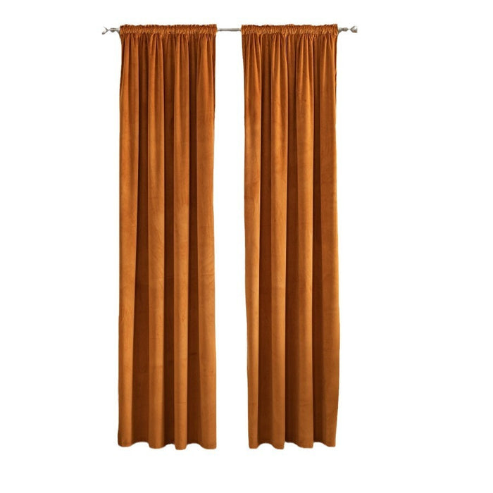 Velvet Luxury Natural Drape Comfortable High Shading Curtain