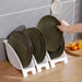 Plastic Countertop Plate and Bowl Draining Rack