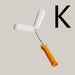 Edging Artifact Roller Brush K