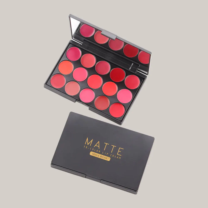 15-Color Lip Makeup Palette 15 Colors 7301041I
