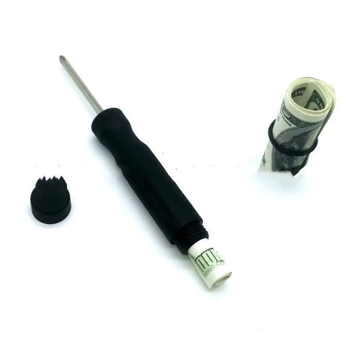 Screwdriver-Shaped Storage Box – Black