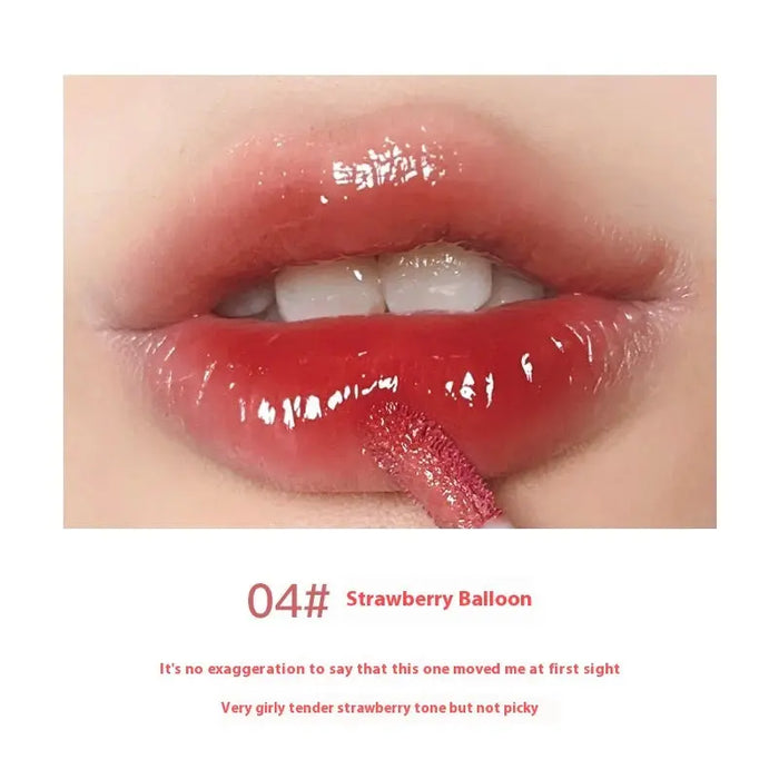 2.2 mL Mirror-Finish Lip Gloss – 6 Shades 04Strawberry Balloon 2.2ML