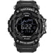 Electronic Sports Watch Student Watch Black