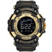Electronic Sports Watch Student Watch Gold