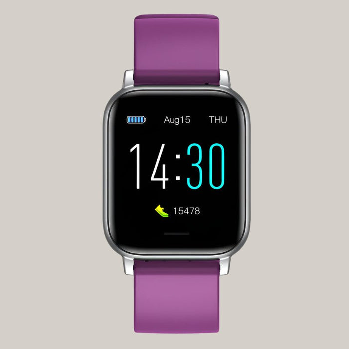 Fitness Activity Watch Purple
