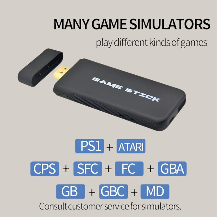 Y2HDMAX 2.4G Two-Player Game Console