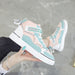 Women's White Casual Sneakers 2Pink
