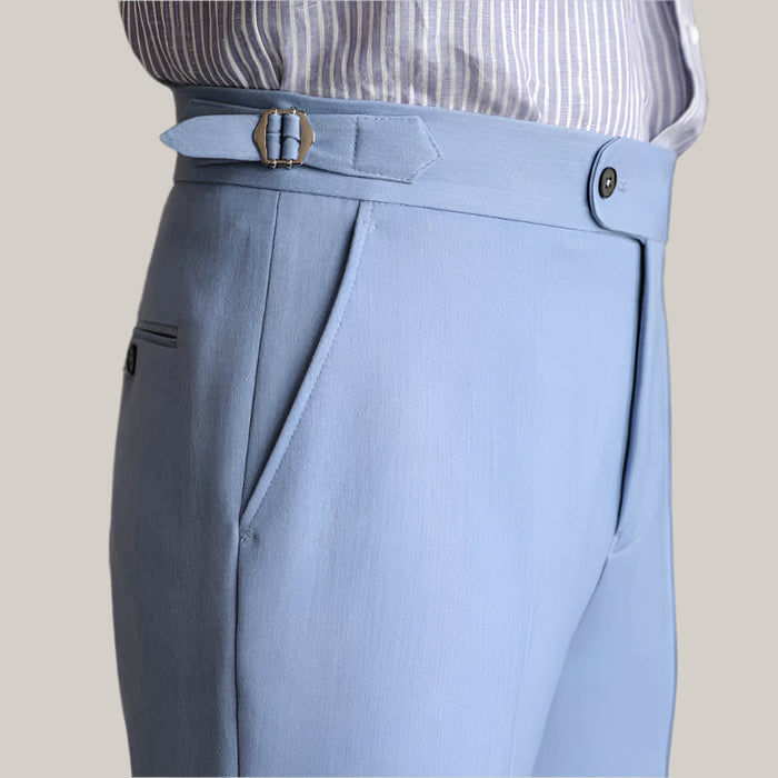 Casual High-waisted Men's Dress Pants