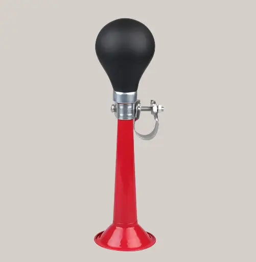 Bicycle Squeeze Bulb Horn – 7/9 in., 6 Colors Red 7 inches
