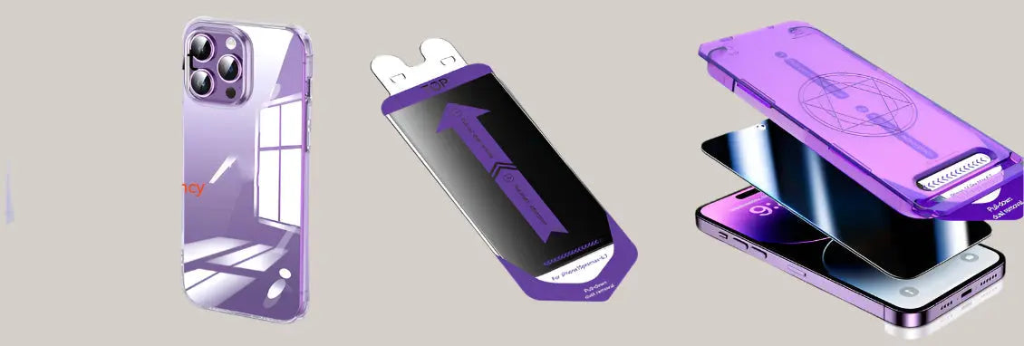 Transparent Anti-fall Protector And Mobile Phone Case Transparent Prevent peeping