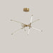 Nordic Multi-Head Iron LED Chandelier 8heads Tricolor