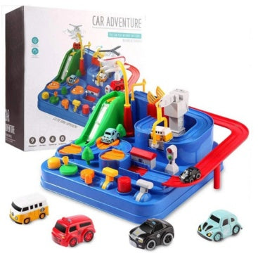 Cars Pass Through Big Adventure Parking Lot