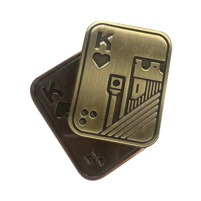 Colorfast Extractor Metal Playing Cards