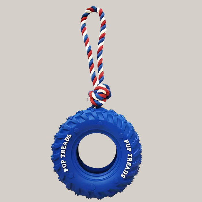 Durable Dog Toy for Strong Chewers Blue