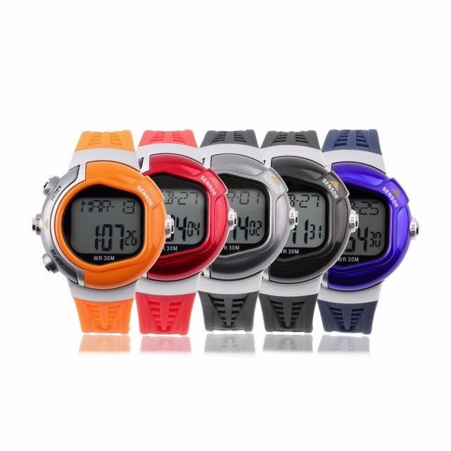 Sports Heart-Rate and Calorie Monitor Black