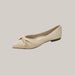 Women's Pointed-Toe Flats Apricot