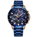 Multifunction Everyday Watch Blue