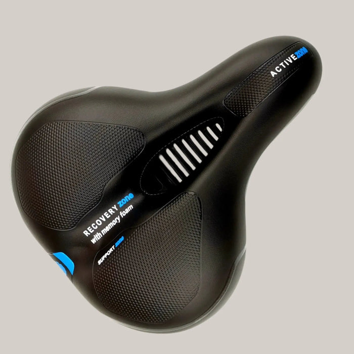 Wide Bicycle Saddle – 2 Suspension Styles