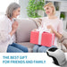 Rechargeable Heated Knee Massager with Vibration