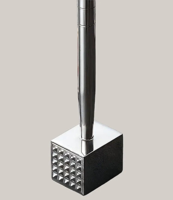 Stainless Steel Meat Tenderizer – Silver