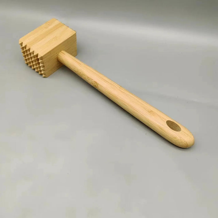 Bamboo Meat Tenderizer – 27 × 7 × 5 cm