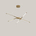 Designer Nordic Light Luxury Lamps 6heads Tricolor