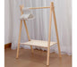 Dog and Cat Bed Wooden hangers and white pearl M Medium
