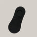 Socks Men And Women Solid Color Boat Socks Black B 1PCS
