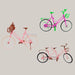 Plastic Simulation Large Bicycle