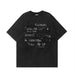 ASI Store Unique Floral Tee for Stylish Comfort Black
