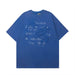 ASI Store Unique Floral Tee for Stylish Comfort Blue