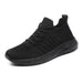 Men's Breathable Fabric Sneakers Black