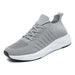 Men's Breathable Fabric Sneakers Gray