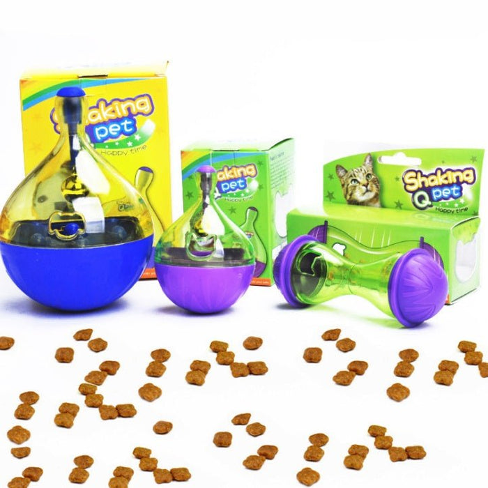 Interactive Treat-Dispensing Ball for Cats