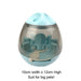 Interactive Treat-Dispensing Ball for Cats Blue Leaking ball