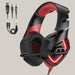 Gaming headset Red