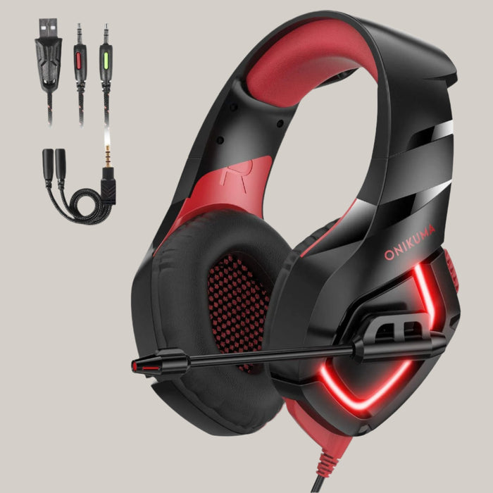 Gaming headset Red