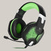 Gaming Headset with Microphone Green