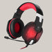 Gaming Headset with Microphone Red