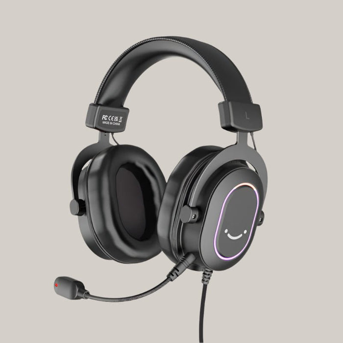 Wired Gaming Headset with Microphone H6 Black USB