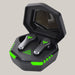 Wireless In-Ear Bluetooth Gaming Headset Black