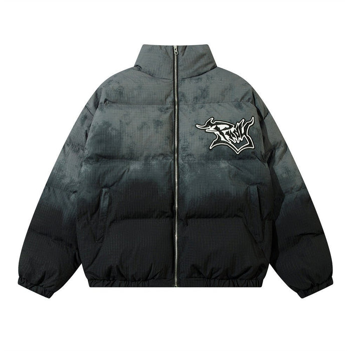 Men's Gradient Cotton Jacket Black