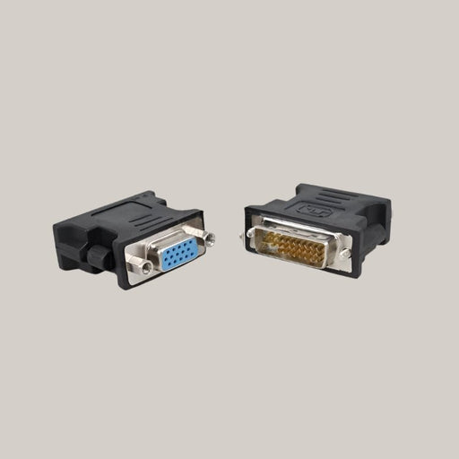 Graphics Card Connected To The Monitor Black