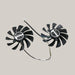 Graphics Card Cooling Fan Metal standard one pair