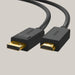 Graphics Card Interface Computer Monitor To 4k HD TV Conversion Line Black