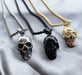 Halloween Skull Necklace for Men