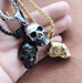 Halloween Skull Necklace for Men