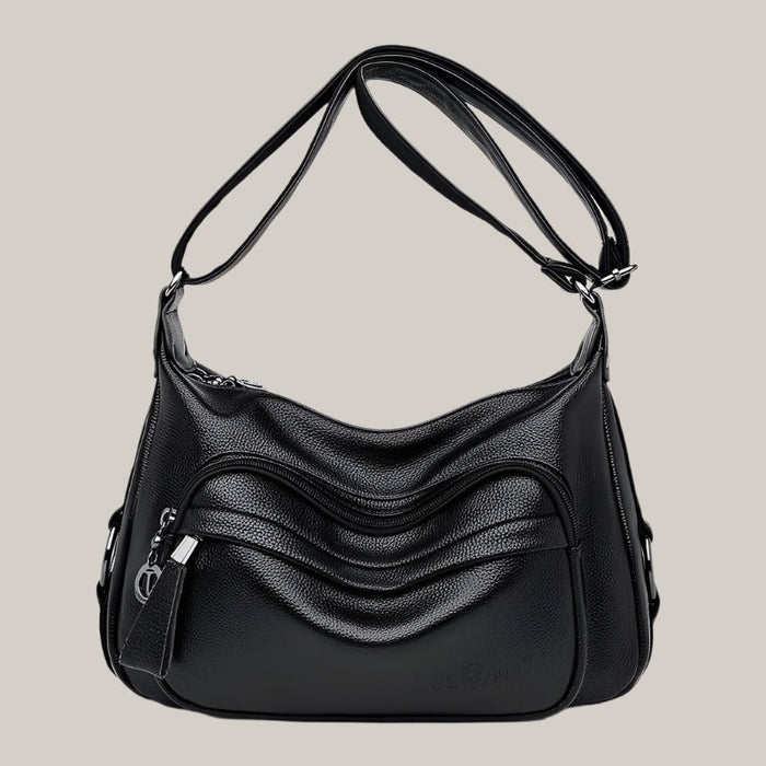 Women's High-Capacity Handbag Black